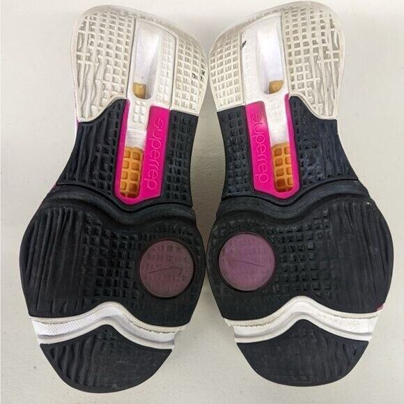 Nike sz 6 dc9115-109 SuperRep 3 white sneakers shoes white photo blue shoe - Picture 9 of 9